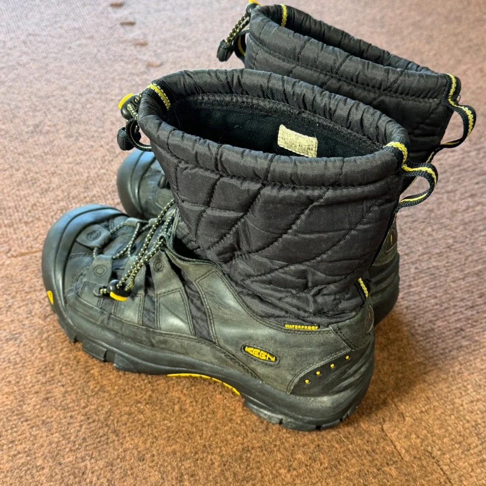 Keen‎ Shellback Waterproof Winter Boots Black PrimaLoft 200g Insulated Womens 11